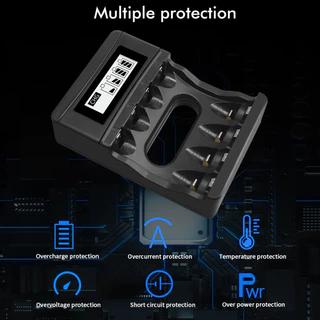 Palo แบบชาร์จใหม่ได้ 1.5V AA/AAA แบตเตอรี่ลิเธียม ถ่านชาร์จ เครื่องชาร์จแบตเตอรี่