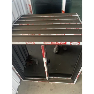 [สินค้ามี รับประกัน!!] หน้าต่างสำเร็จรูป MC ขนาด 80x80 ซม.หน้าต่างอลูมิเนียมบานเลื่อน