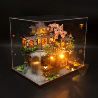 [พร้อมส่ง] บ้านตุ๊กตาdiy Fairyland PC2203 DIY House มีฝาครอบกันฝุ่น