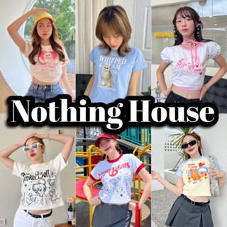 รวมเสื้อยืด/ครอป Nothing House พร้อมส่ง!!