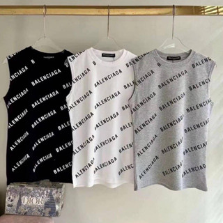 KONGDEE เสื้อกล้าม Balenciaga เสื้อผ้าฝ้าย