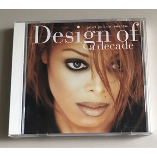 ซีดีเพลง ของแท้ มือ2 สภาพดี...ราคา279บาท  “Janet Jackson” อัลบั้ม "Design of a Decade:1986–1996"แผ่นMade in Japan