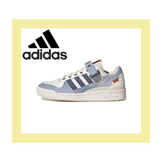 ของแท้ 100% Adidas Originals Forum Low Low Top รองเท้าผ้าใบ รองเท้าผ้าใบกันลื่น รองเท้าวิ่ง