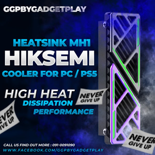 [กรุงเทพฯ ด่วน 1 ชั่วโมง] ⚡️ซิ้งระบายความร้อน M.2⚡️ HIKSEMI HEATSINK MH1 M.2 SSD COOLER for PC / PS5 ประกันศูนย์