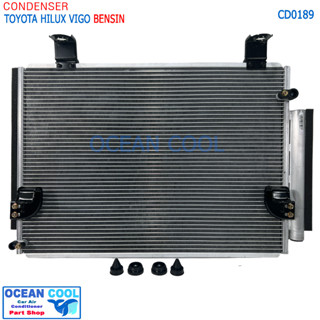 แผงแอร์ โตโยต้า วีโก้ เบนซิน CD0189 CONDENSER Toyota Vigo Champ BenSIN คอยล์ร้อน รังผึ้งแอร์ แผงรังผึ้ง แผงคอยล์ร้อน