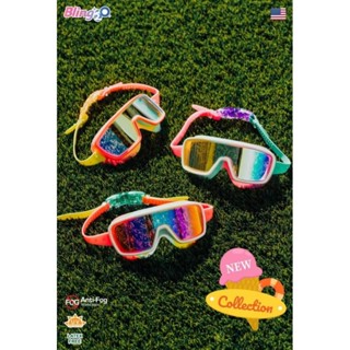 [Bling2o] [5y+] แว่นตาดำน้ำ แว่นดำน้ำ แว่นเด็ก kids goggles ป้องกันฝ้าและ UV เหมาะสำหรับเด็กอายุ 5 ปีขึ้นไป