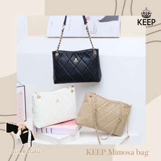 🛍️รับหิ้วของแท้จากSHOP🛍️ รุ่นใหม่ล่าสุด กระเป๋าสะพายข้าง KEEP BAG รุ่น Mimosa Tote Bag