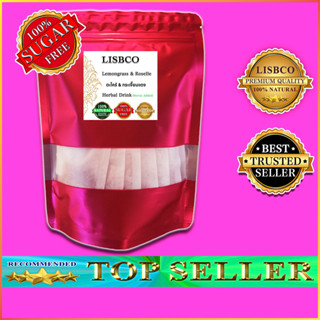 ชาตะไคร้ กระเจี๊ยบแดง ผสมหญ้าหวาน ซอง ชาสมุนไพร 5 pcs Lemongrass Roselle Herbal Drink Tea Bags ชาเพื่อสุขภาพ ชาสลายพุง