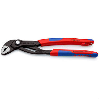 คีมคอม้า KNIPEX NO.87 02 250 T Cobra with intregrate safety lug for attatching a tool tether, 250mm.