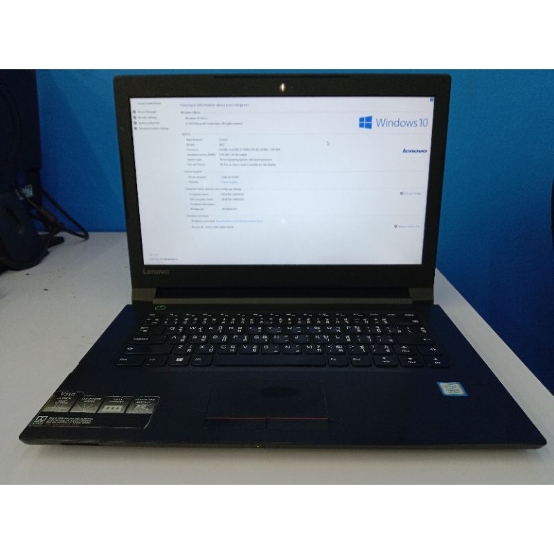 Notebook Lenovo V310-14IKB มือสอง Core i3 Gen7 Ram 8GB HDD 1TB