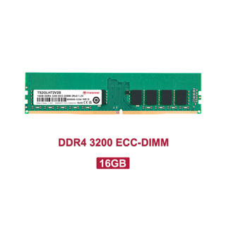 Transcend RAM-Memory for SERVER DDR4 3200 16GB ECC-DIMM  รับประกันตลอดอายุการใช้งาน-มีใบกำกับภาษี - TS2GLH72V2B