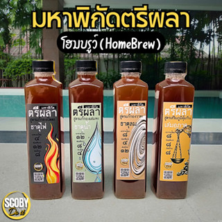 น้ำกระสายยา มหาพิกัด-ตรีผลา โฮมบรูว์ HomeBrew สูตรเข้มข้น แก้ตรีธาตุกำเริบ ตำรับปรับสมดุลเสริมภูมิคุ้มกัน 500 ml.