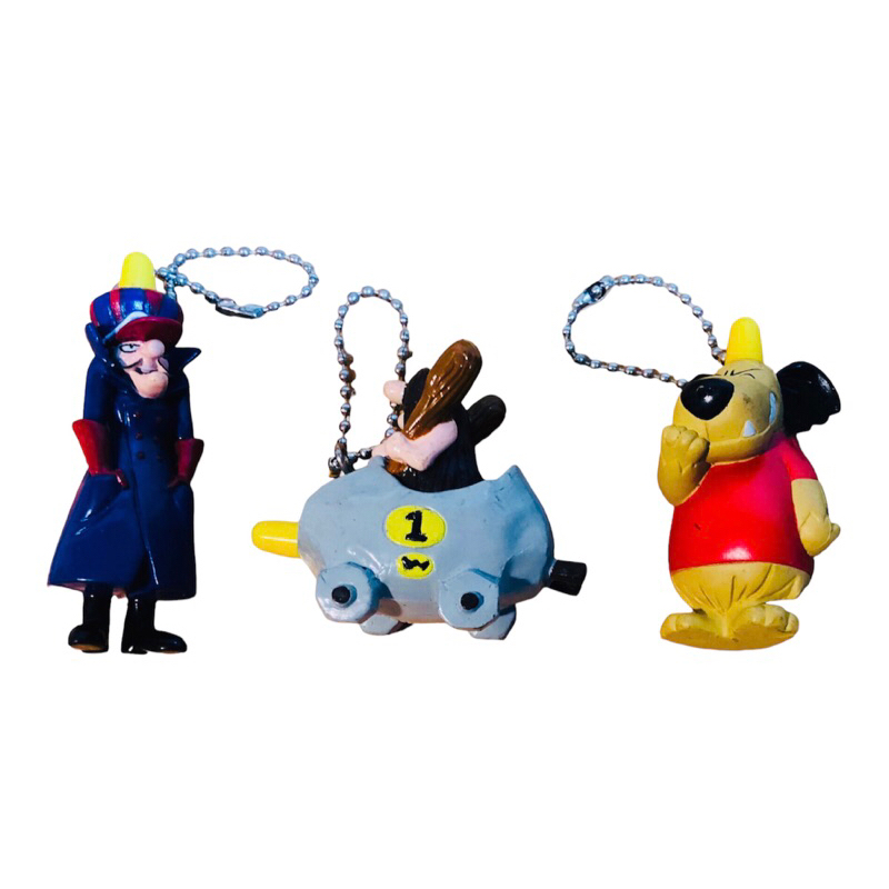 Wacky Races Figure Keychain Set of 3