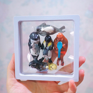 กาชาปองน้องแม่ลูก set 5 ตัว แถมกรอบใส figure gachapon สัตว์