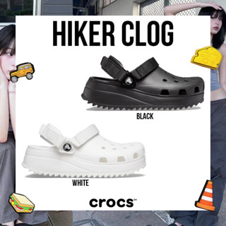 Crocs Collection รองเท้าแตะ รองเท้าแฟชั่น CR UX CS Hiker Clog 206772-060 / 206772-143 (2990)