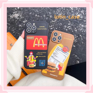 🎁ส่งของขวัญ🎁เคสไอโฟน สำหรับ 11 13 for iPhone Case 14 12 Pro Max แฟชั่น น่าสนใจ มันฝรั่งทอด กันกระแทก ปกป้อง เคสโทรศัพท์