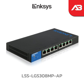 LINKSYS LGS308MP Smart GIGABIT SWITCH 8-port POE รุ่น LSS-LGS308MP-AP (ICT SPEC)