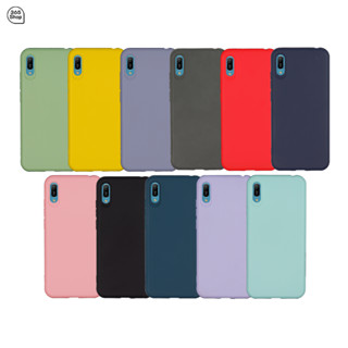 เคส Huawei Y6 2019 Y6 Pro 2019 หัวเหว่ย วาย6 2019 วาย6 โปร 2019 เคสซิลิโคนนิ่ม กันกล้อง สีพาสเทล TPU หนา