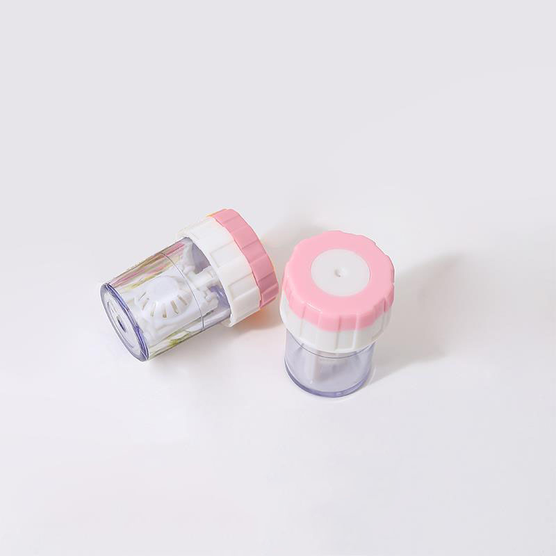 HomeDee ที่ล้างคอนแทคเลนส์แบบมือหมุน ที่ทำความสะอาดคอนแทคเลนส์ (คละสี)