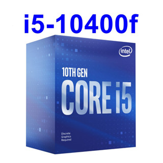 CPU (ซีพียู) INTEL CORE I5-10400F 2.9 GHz (SOCKET LGA 1200) ประกันถึง 07/2026