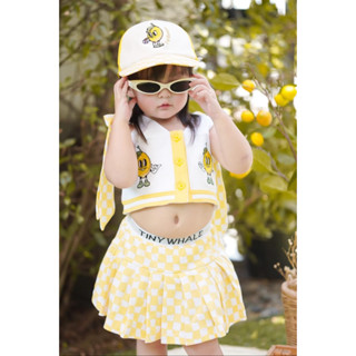 SF-Girl Dress ลูกสาว มี 2 สีจ้า  เหลือง กับ เขียว