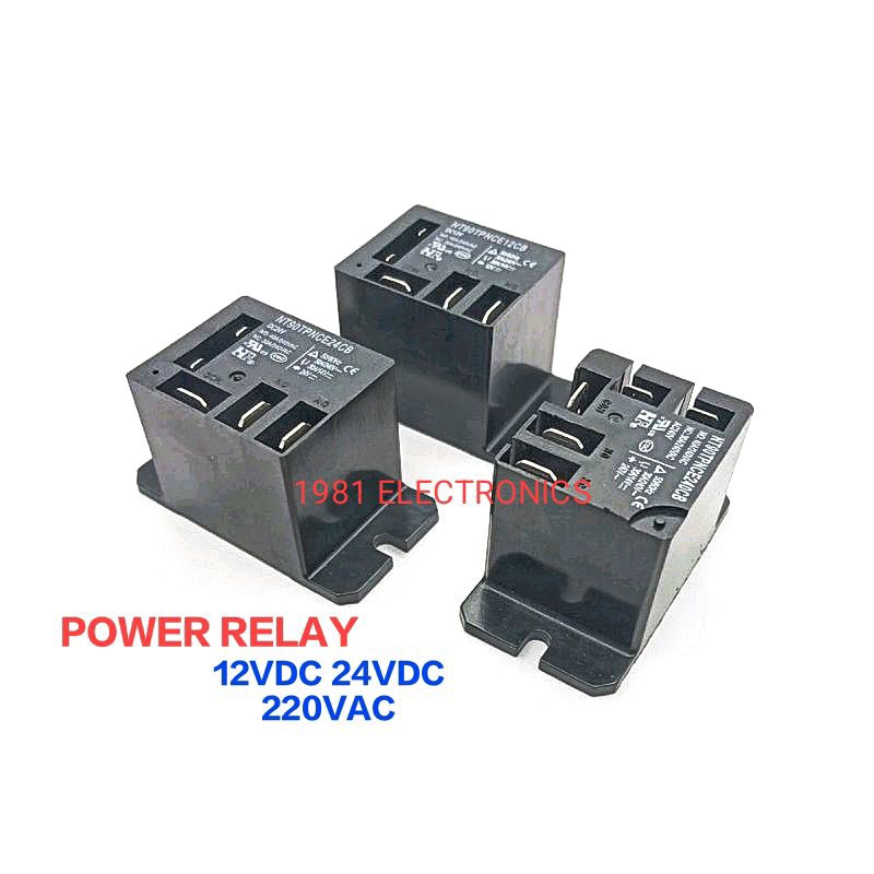 1ตัว POWER RELAY 1NO 1NC ทนกระแส 40/30A 12VDC 24VDC 220VAC NT90TPNCE12CB NT90TPNCE24CB NT90TPNCE220CB