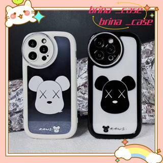 ❤️ส่งของขวัญ❤️ เคสไอโฟน 11 12 13 14 Pro Max ความนิยม แฟชั่น ความคิดสร้างสรรค์ หมีน้อย Case for iPhone ป้องกันการตก