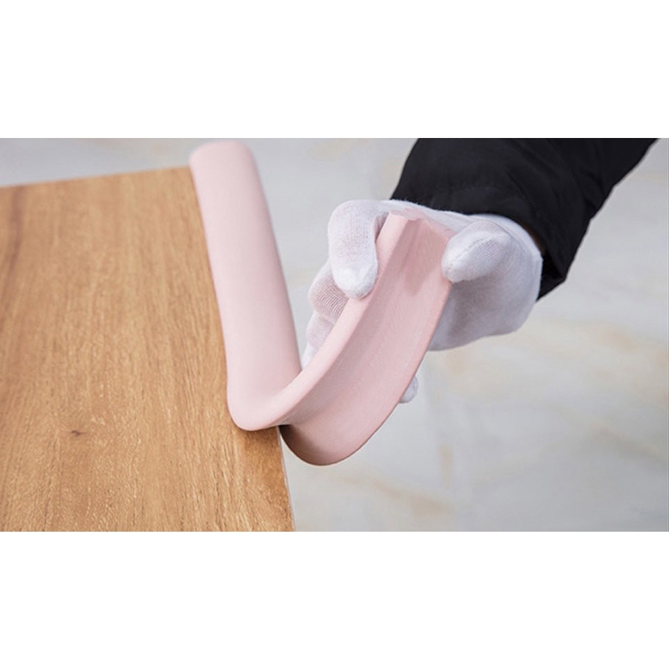 มุมโฟมกันกระแทก ยาว 2 เมตร แถม กาว โฟมกันกระแทก ฟองน้ำกันชน กันกระแทกมุมโต๊ะ โฟมกันชนมุมโต๊ะ ป้องกันเด็กเล็ก โฟมกันมุม - รูปที่ 4