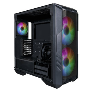 COOLER MASTER HAF 500  ARGB Tempered Glass ATX Mid Tower