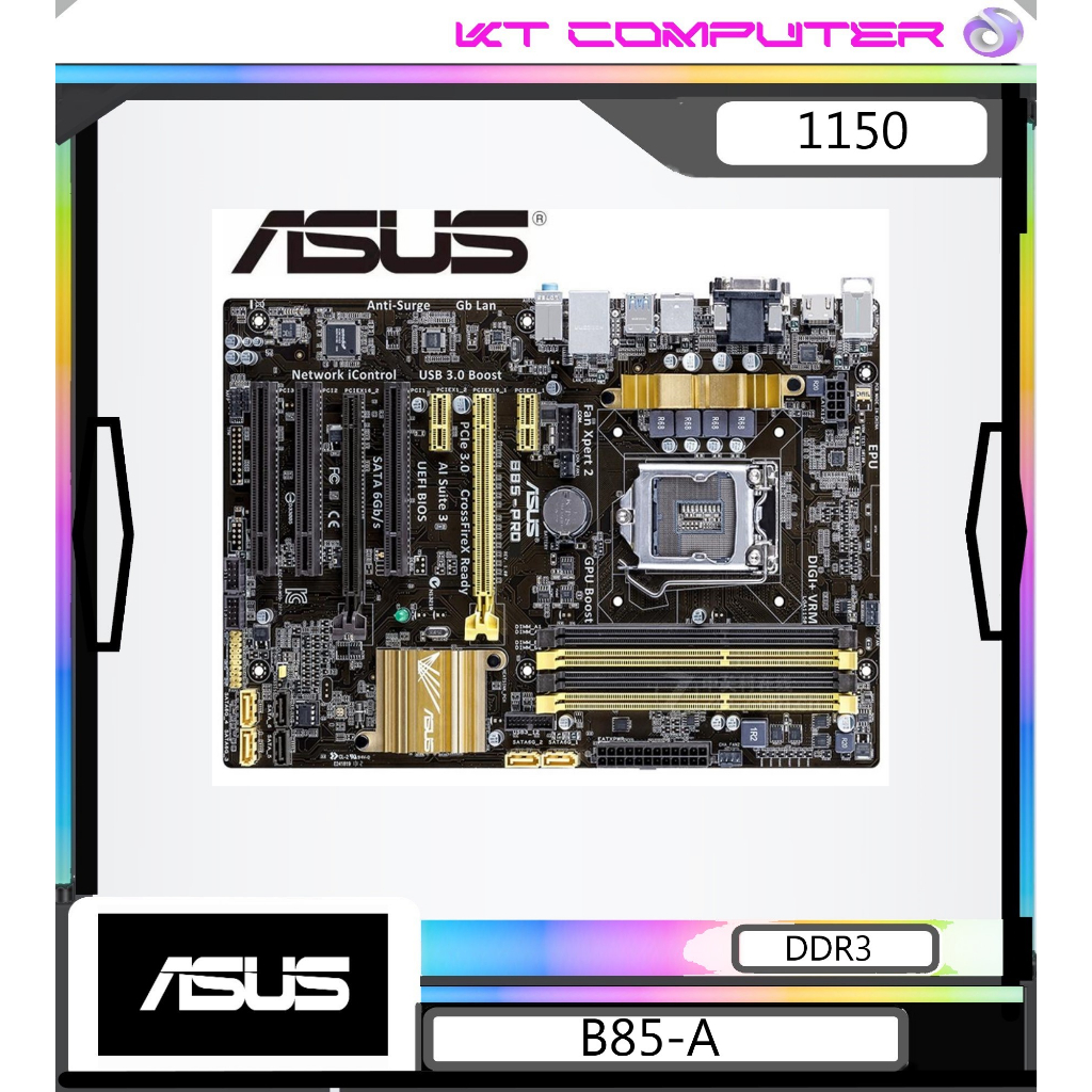 1150/MAINBOARD/ASUS B85-A /DDR3/GEN4-5