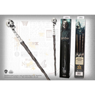 Noble Collection Harry Potter Death Eater Skull Wand with Character Box