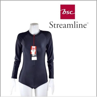 ชุดว่ายน้ำผู้หญิงstreamline ลดเยอะมาก(ชุดติดกัน)มีซับในมีฟองน้ำกันUV