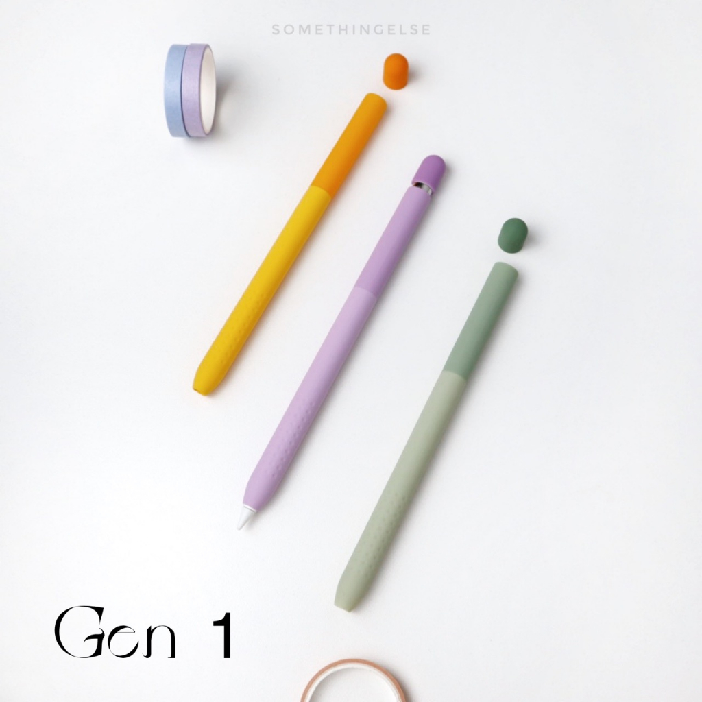 (ลด 100 สั่งผ่าน video) เคสปากกา Gradient apple pencil case : Gen 1