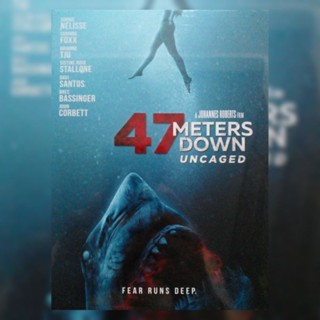 ดีวีดี ภาพยนตร์ 47 Meters Down Uncaged 47 ดิ่งลึกสุดนรก แผ่นมาสเตอร์มือหนึ่ง/ลิขสิทธิ์แท้ เสียงสองภาษา สลิปสวม