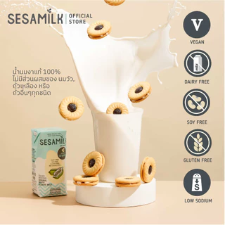 เซซามิลค์ น้ำนมงาขาว สูตรออริจินอล 200ml x 36 กล่อง Sesamilk Original White sesame milk 200ml x 36 boxes