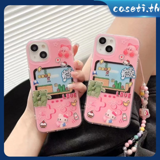 คูปองเคลม🎀เคสไอโ case for iphone 11 12 คอนโซลเกมมาริโอการ์ตูนย้อนยุค เคส 14 13 12 11 pro max เคสมือถือกันกระแทก