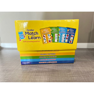 Grolier Match &amp; Learn สินค้าใหม่ ในซีล