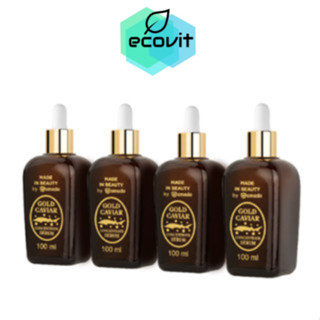 [4 ขวด] Amado Gold Caviar Concentrate Serum(100 ml.) อมาโด้ โกลด์ คาร์เวียร์ เซรั่ม