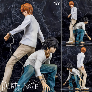 Figure ฟิกเกอร์ G.E.M. Death Note เดธโน้ต สมุดสังหาร Kira Light Yagami L ไลท์ ยางามิ คิระ และ แอล ลอว์ไลท์ ริวซากิ ริวงะ