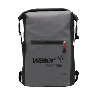25L กระเป๋าเป้สะพายหลังกันน้ำกลางแจ้ง ว่ายน้ำ กระเป๋าถุงเก็บล่องแก่งพายเรือคายัคกีฬาพายเรือแคนูกันน้ำ 14 สี พร้อมส่ง