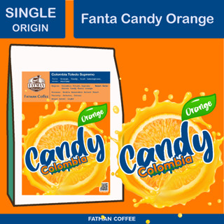 เมล็ดกาแฟ Colombia Fanta Candy Orange