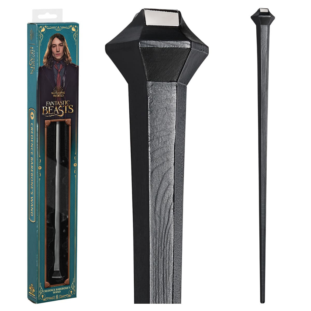 Noble Collection Fantastic Beasts Credence Barebone Wand with Character Box