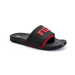 FILA Mozarte V2 Mens Sandal สีดำแดง รองเท้าแตะ ผู้ชาย ฟิล่า แท้