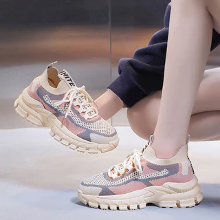 Fshoes รองเท้าผ้าใบแฟชั่น รองเท้าน่ารักๆ😍 หนาใส่สบาย ระบายอากาศได้ดี มี 3 สี สาวๆสายลุย ต้องมีติดตู้น้าา ราคาหลักสิบห้า