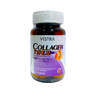 vistra collagen type ll  30s คอลลาเจน ไทพ์ ทู บำรุงข้อ 7211 Exp.07/11/25