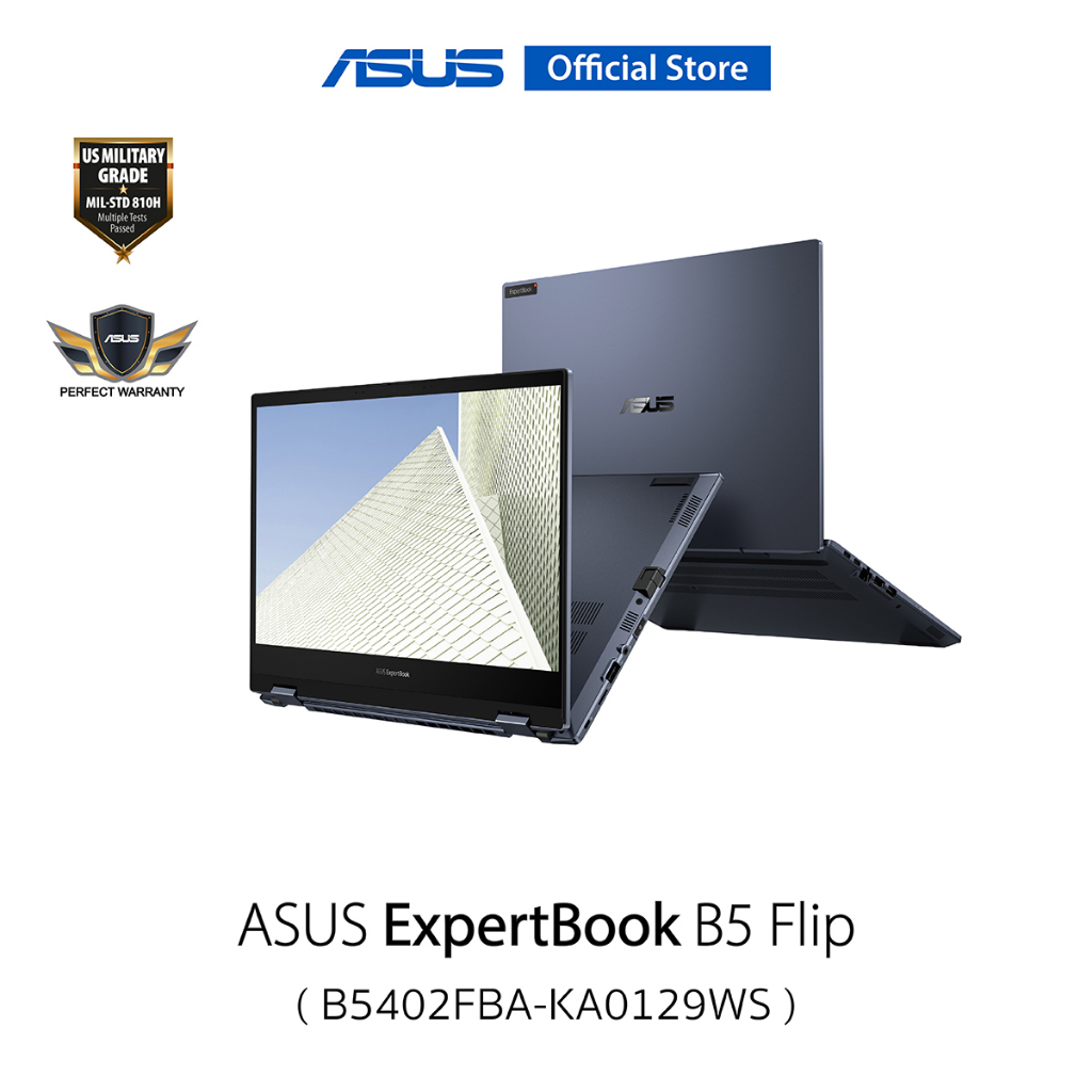 ASUS Expertbook B5 Flip (B5402FBA-KA0129WS), 14" FHD (1920x1080) Touch screen, Intel Core i5-1240P, 