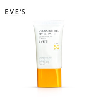 EVES กันแดด อีฟส์ ซันเจล ป้องกันผิวจากแสง UVA/UVB แสงสีฟ้า เนื้อบางเบา SPF50+ PA+++ คนท้องใช้ได้