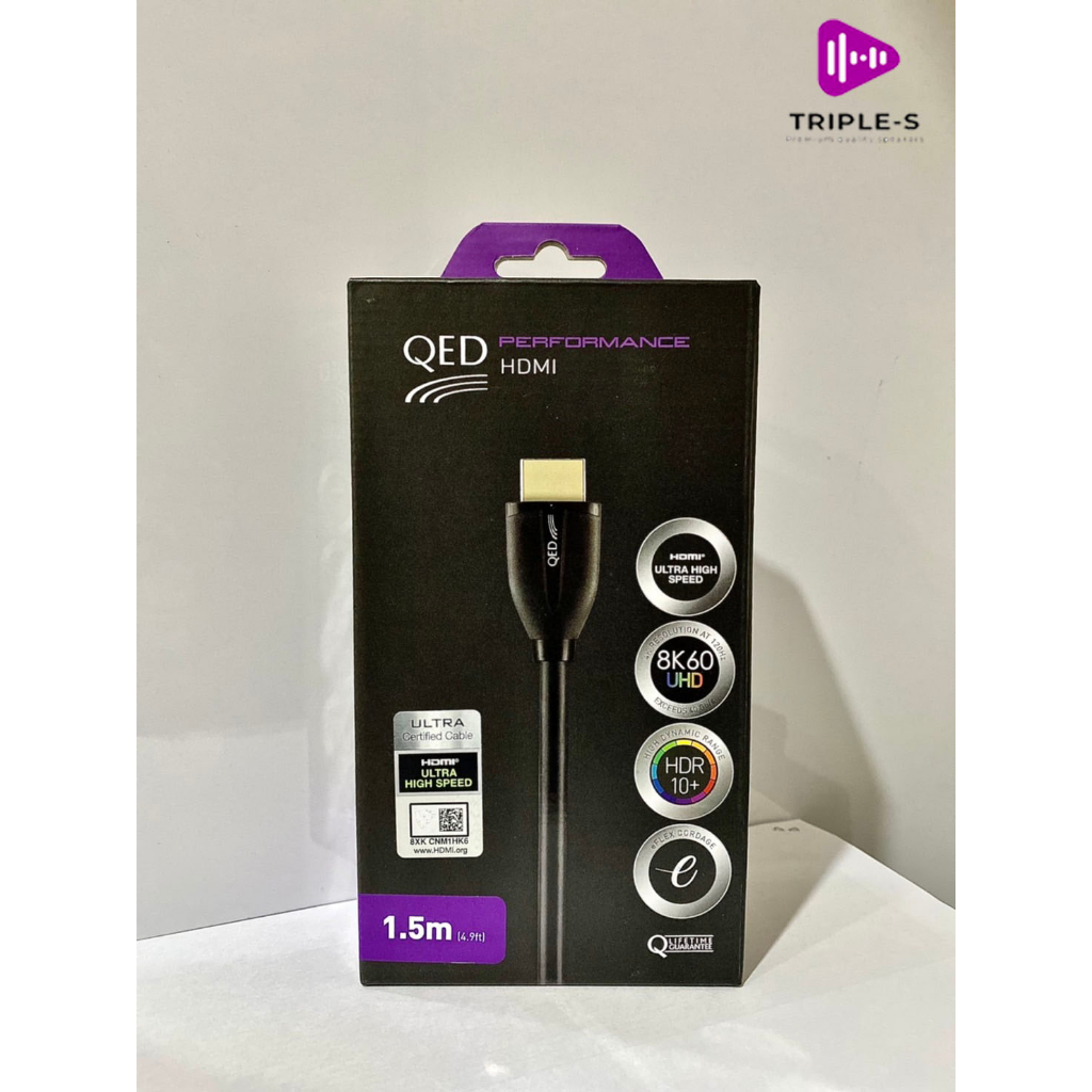 QED Performance UHD HDMI Cable 1.5m
