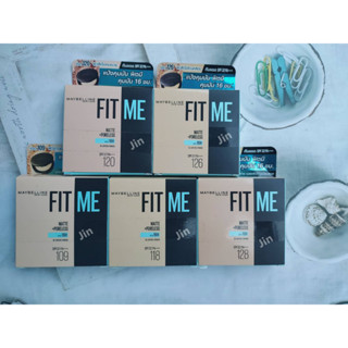 แป้งคุมมัน เมย์เบลลีน แป้งฟิตมี แมท+พอร์เลส 6 กรัม Maybelline Fit Me Matte+Poreless powder 6 g SPF 28PA+++