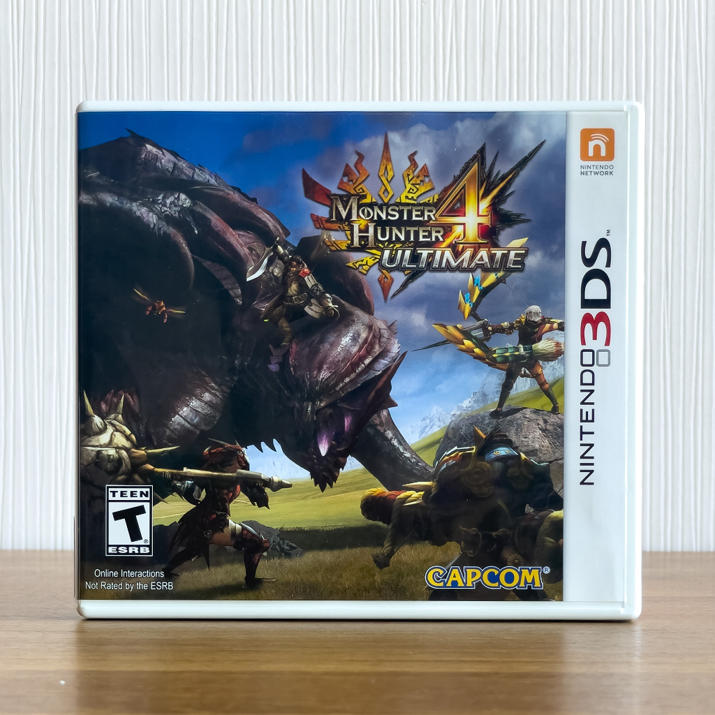 ตลับแท้ Nintendo 3DS : Monster Hunter 4 Ultimate มือสอง โซน US